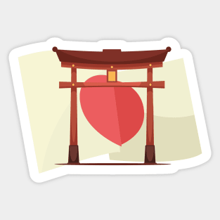 Japan Flag Sticker